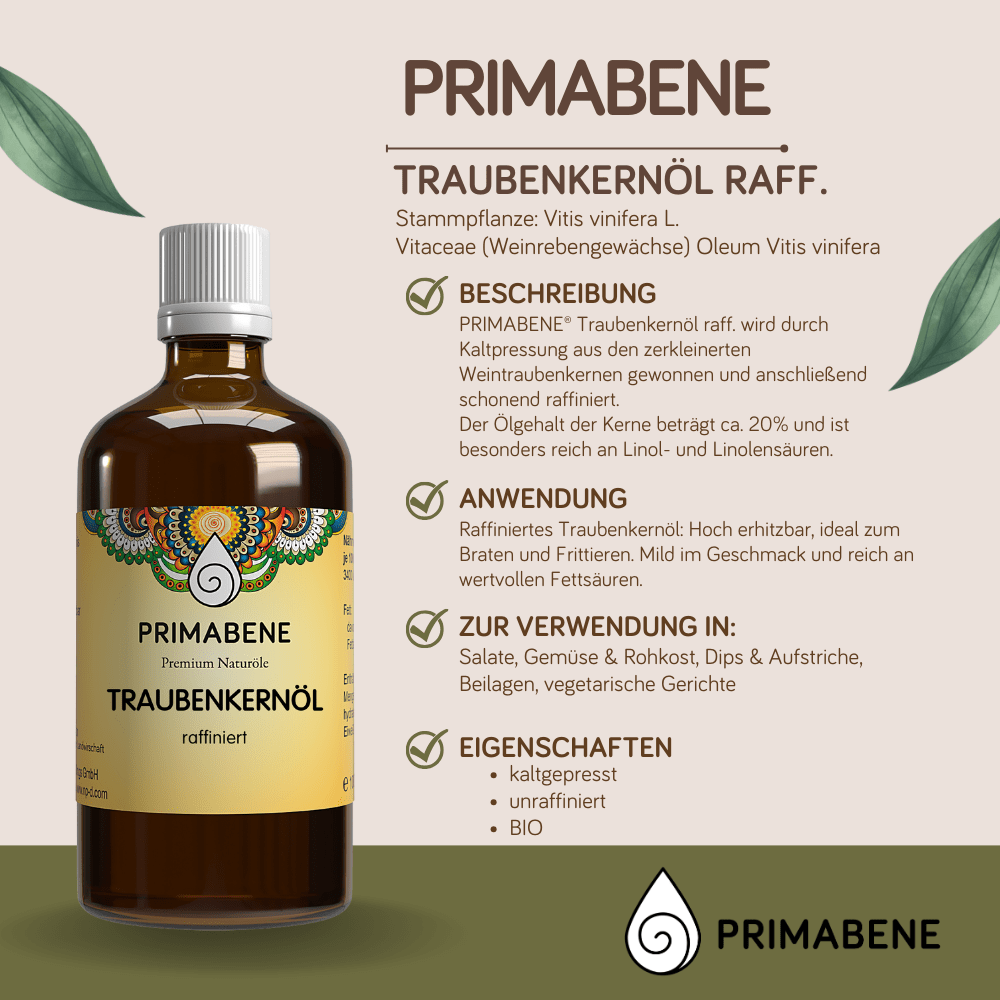 Bild von Traubenkernöl raff.